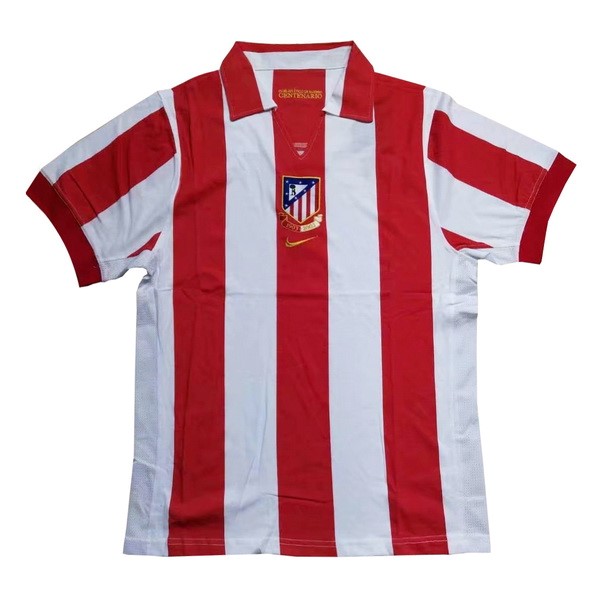 Camiseta Atlético De Madrid Replica Primera Ropa Retro 1903 2003 Rojo